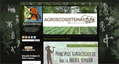 Desktop Screenshot of agroecosistemas.cl